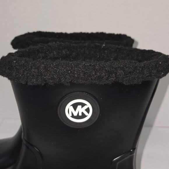 MICHAEL Michael Kors Montaigne Pull-On Rain Boots Womens Size 9M - Picture 9 of 16
